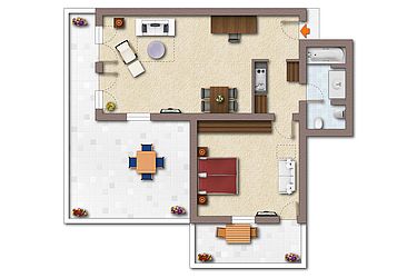 RoofLodge floor plan